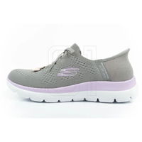Laisvalaikio batai pilki megzti be raištelių moterims Skechers (SW1564902)