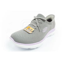 Laisvalaikio batai pilki megzti be raištelių moterims Skechers (SW1564902)
