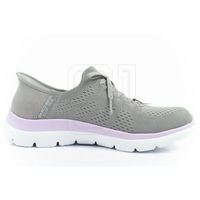 Laisvalaikio batai pilki megzti be raištelių moterims Skechers (SW1564902)