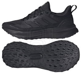 Laisvalaikio batai moterims juodi su protektoriumi bėgimui adidas