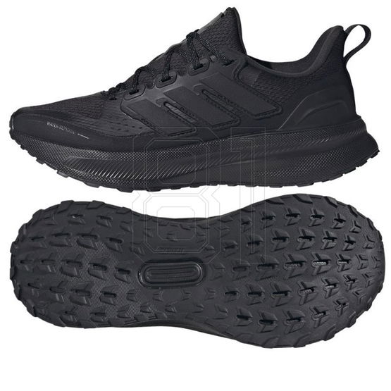 Laisvalaikio batai moterims juodi su protektoriumi bėgimui adidas (SW1564793)