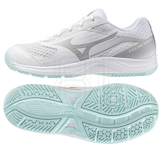 Laisvalaikio batai balti tinkliniai vidaus sportui Mizuno (SW1564797)