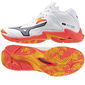 Laisvalaikio batai tinkliniui balti su amortizacija Mizuno Wave Lightning (SW1564800)