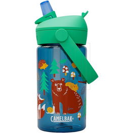 Vaikiška gertuvė su šiaudeliu mėlyna Tritan 400 ml Camelbak