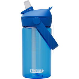 Vaikiška gertuvė su šiaudeliu mėlyna Tritan 400 ml Camelbak
