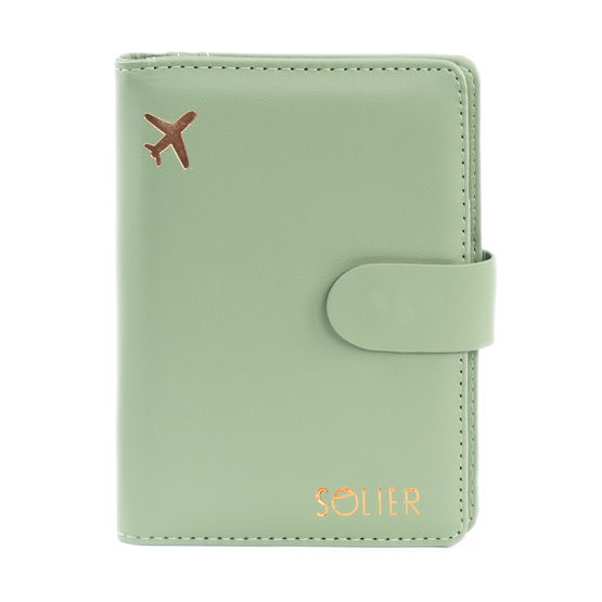 Kelioninė odinė savaitgalio rankinė juoda Solier SL39