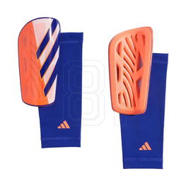 Futbolo blauzdų apsaugos oranžinės su rankovėmis adidas