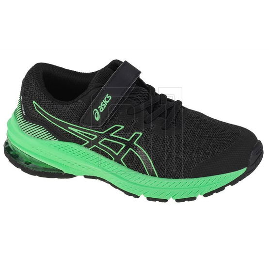 Vaikiški juodi sportiniai bėgimo batai su lipuku Asics (SW1575740)