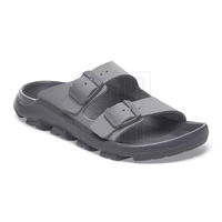 Vyriškos juodos šlepetės su reguliuojamais dirželiais Birkenstock