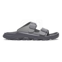 Vyriškos juodos šlepetės su reguliuojamais dirželiais Birkenstock