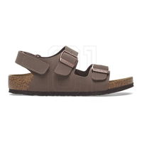 Vaikiškos rudos odinės sandalės su dirželiais Birkenstock (SW1576433)