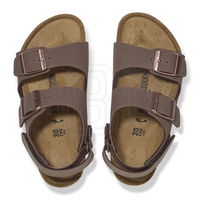 Vaikiškos rudos odinės sandalės su dirželiais Birkenstock (SW1576433)