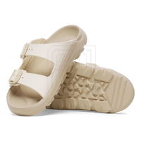 Šlepetės smėlio spalvos su reguliuojamais dirželiais Birkenstock (SW1576436)