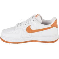 Laisvalaikio batai balti oranžiniu logotipu Nike Air Force 1 (SW1575633)