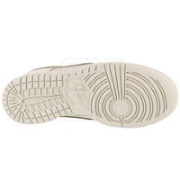 Laisvalaikio batai smėlio spalvos odiniai su žaliu logotipu Nike (SW1575691)