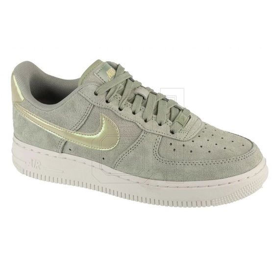 Laisvalaikio batai moterims žalsvi iš zomšos su amortizacija Nike (SW1575674)