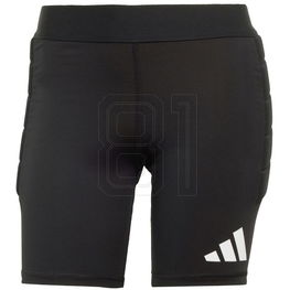 Vartininko juodos trumpos apsaugos šortai su paminkštinimu adidas