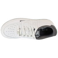 Laisvalaikio batai balti odiniai su juodu padu Nike Air Force 1 (SW1575676)