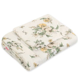 Patalynės komplektas kūdikiui 75x100 cm gėlėtas smėlio spalvos Cottonmax