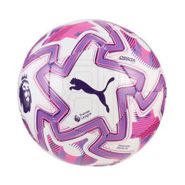 Mini futbolo kamuolys vaikams baltas su raštais Puma Orbita Premier League