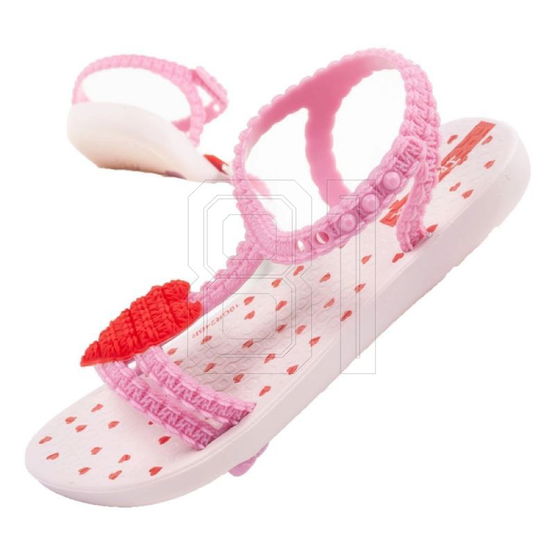 Vaikiškos rožinės sandalės su širdelėmis Ipanema Baby (SW1582734)