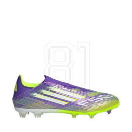 Futbolo batai dirbtinei dangai be raištelių violetiniai adidas F50