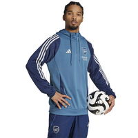 Vyriška mėlyna futbolo treniruočių palaidinė su gobtuvu adidas Arsenal