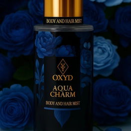 Kūno ir plaukų dulksna gaiviam kvapui Aqua Charm 250 ml