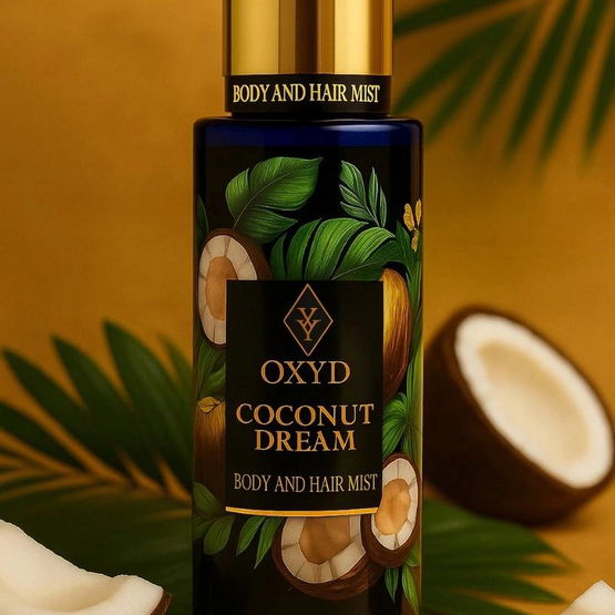 Kūno ir plaukų dulksna su kokosų aromatu Oxyd 250 ml