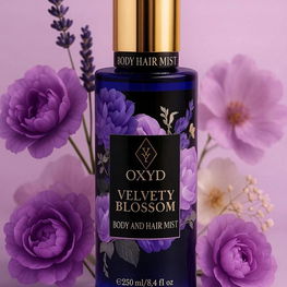 Kūno ir plaukų dulksna su gėlių aromatu Velvety Blossom 250 ml