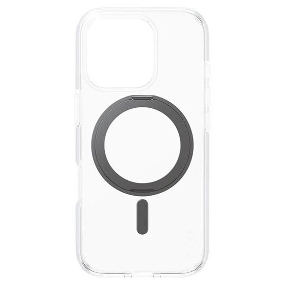 iPhone 16 Pro dėklas su atrama ir MagSafe, skaidrus PanzerGlass