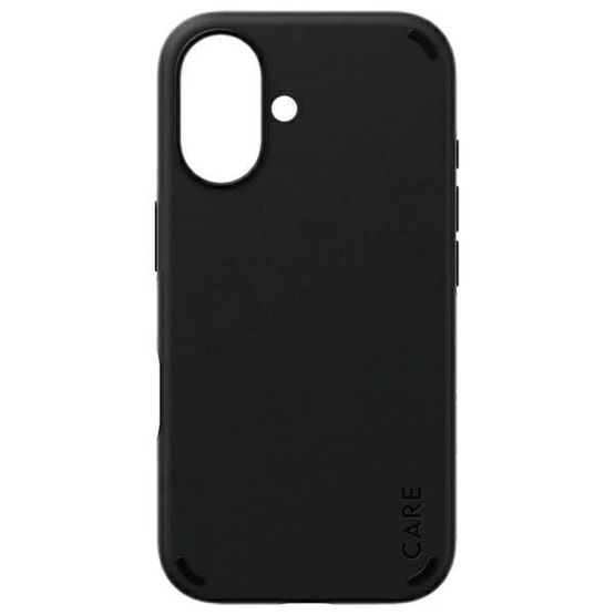 Telefono dėklas iPhone 16 juodas smūgiams atsparus PanzerGlass