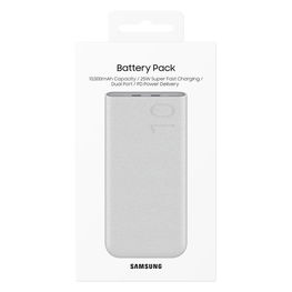 Išorinė baterija smėlio spalvos 10000mAh su greitu įkrovimu Samsung