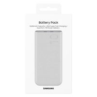 Išorinė baterija smėlio spalvos 10000mAh su greitu įkrovimu Samsung