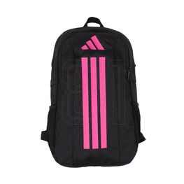 Vaikiška juoda kuprinė su rožinėmis detalėmis sportui adidas