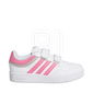 Vaikiški balti laisvalaikio batai su lipdukais adidas Hoops 4.0 (SW1587086)