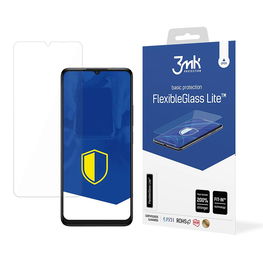 Grūdintas stiklas TCL 505 telefonui su danga 3mk FlexibleGlass Lite