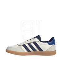 Laisvalaikio batai balti su mėlynais akcentais odiniai patogiam vaikščiojimui adidas (SW1587763)