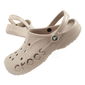 Guminiai sandalai smėlio spalvos su ventiliacija laisvalaikiui Crocs (SW1588134)