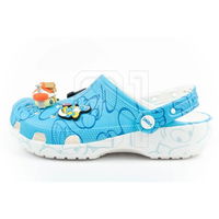 Guminės šlepetės vaikams mėlynos su Smurfais Crocs (SW1588131)