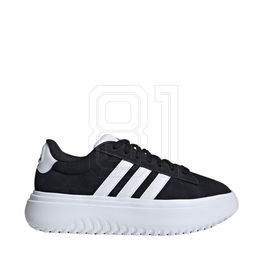 Laisvalaikio batai juodi su platforma moterims adidas
