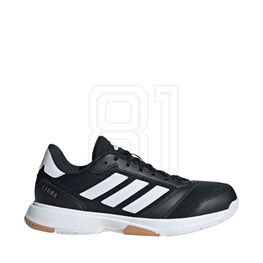 Laisvalaikio batai juodi su neslystančiu padu sportui patalpose adidas