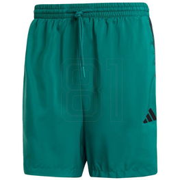 Šortai žali vyriški su raišteliu sportui adidas