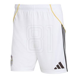 Šortai balti poliesteriniai futbolui Real Madrid adidas