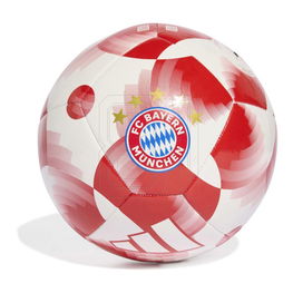 Futbolo kamuolys raudonas baltas treniruotėms FC Bayern adidas