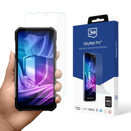 Apsauginė matinė plėvelė telefonui MyPhone Hammer Construction 2 5G – 3mk SilkyMatt Pro