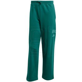 Sportinės kelnės žalios spalvos medvilninės laisvalaikiui adidas