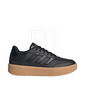 Laisvalaikio batai juodi odiniai su gumuotu padu adidas