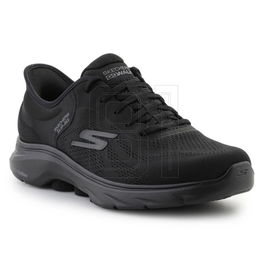 Laisvalaikio batai juodi orui laidūs su paminkštintu padu Skechers