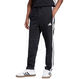 Sportinės kelnės juodos medvilninės su juostelėmis adidas